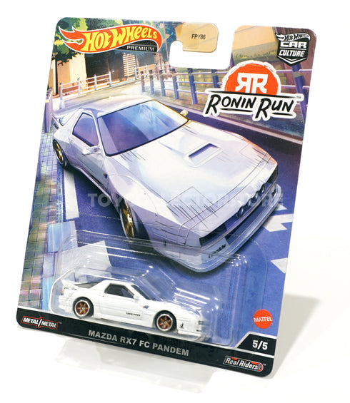 Hot Wheels Mazda RX7 FC Pandem White Ronin Run Car Culture Diecast